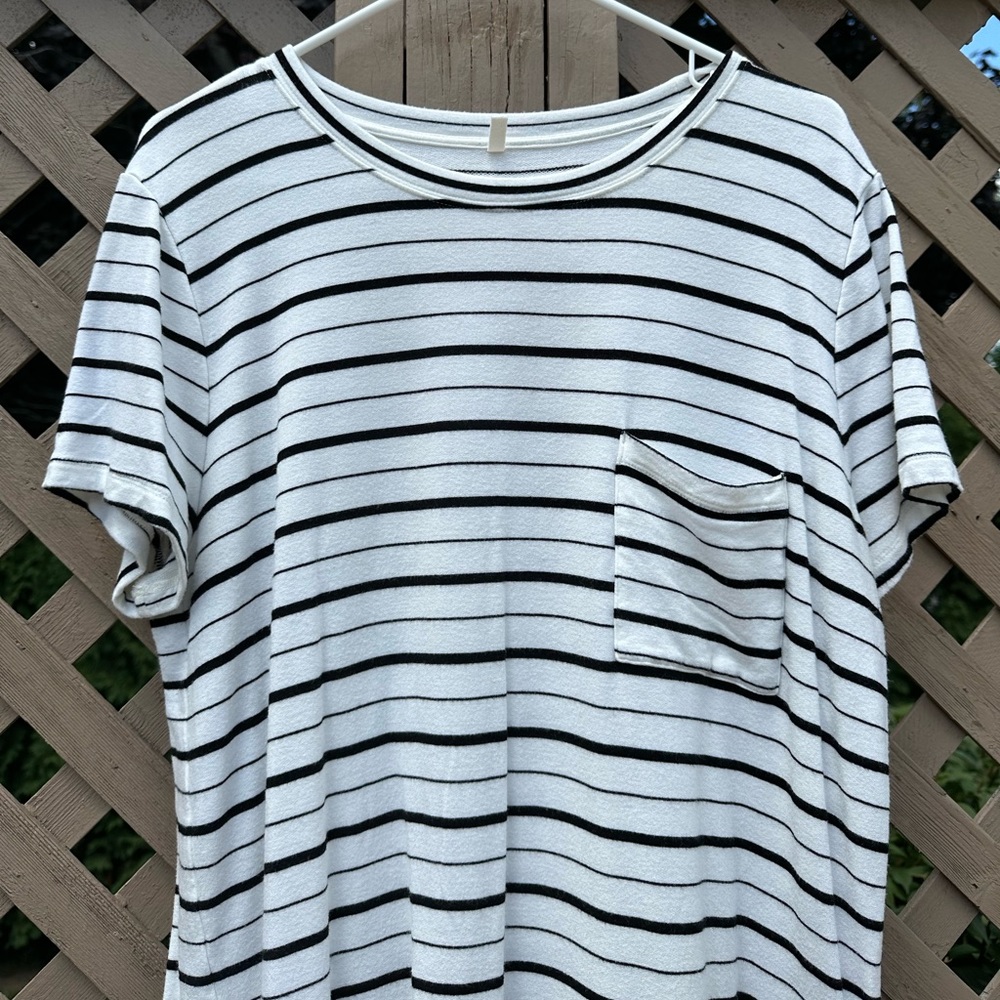 Lou & Grey Striped T-Shirt - XL - Picture 2 of 8